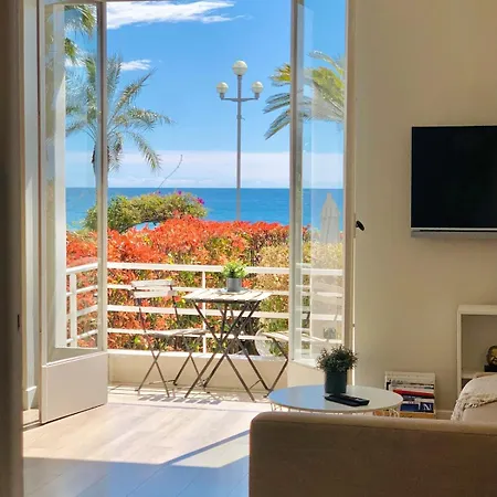 Apartamento Stunning Flat With Sea View & Garden On Promenade Da Nice