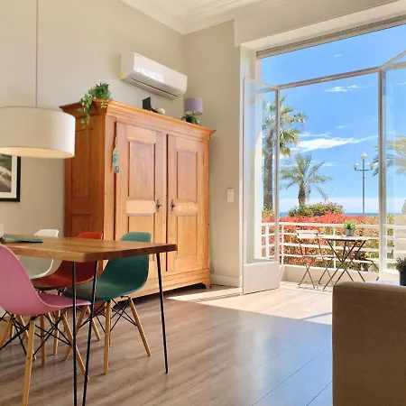 Stunning Flat With Sea View & Garden On Promenade Da * Nice