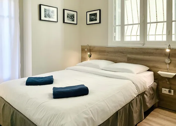 شقة Stunning Flat With Sea View & Garden On Promenade Da نيس