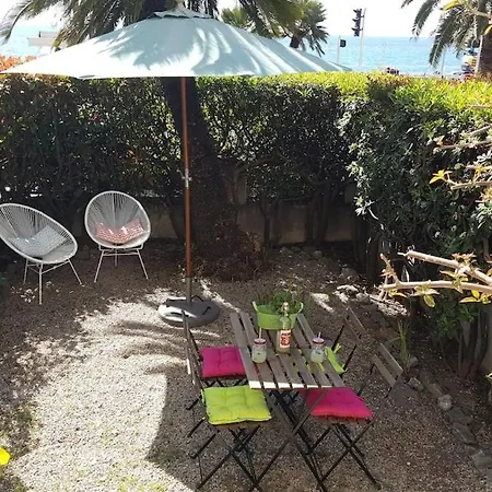 Stunning Flat With Sea View & Garden On Promenade Da Nizza